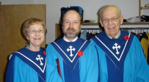 Getting ready for Choir